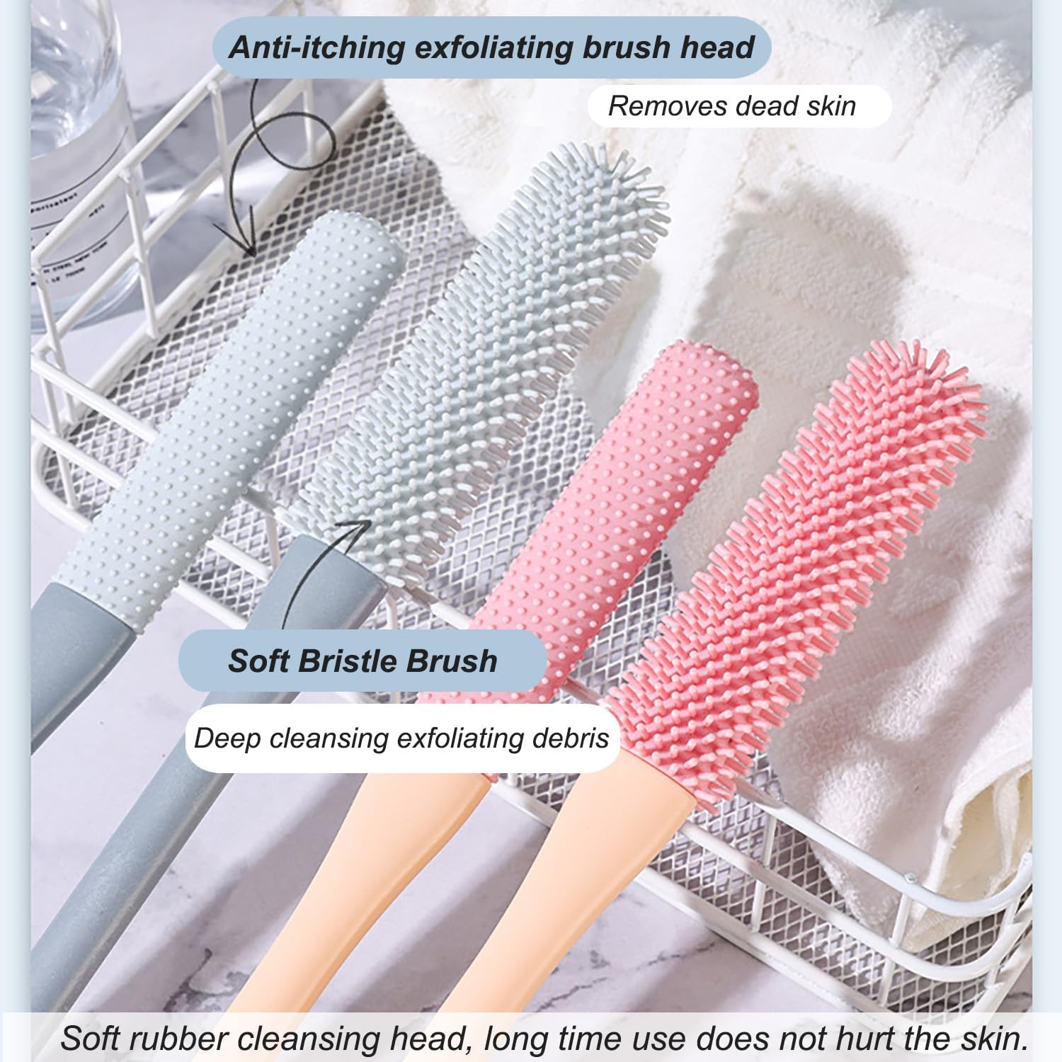 Soft Bristle Cleaner for Toe Separators