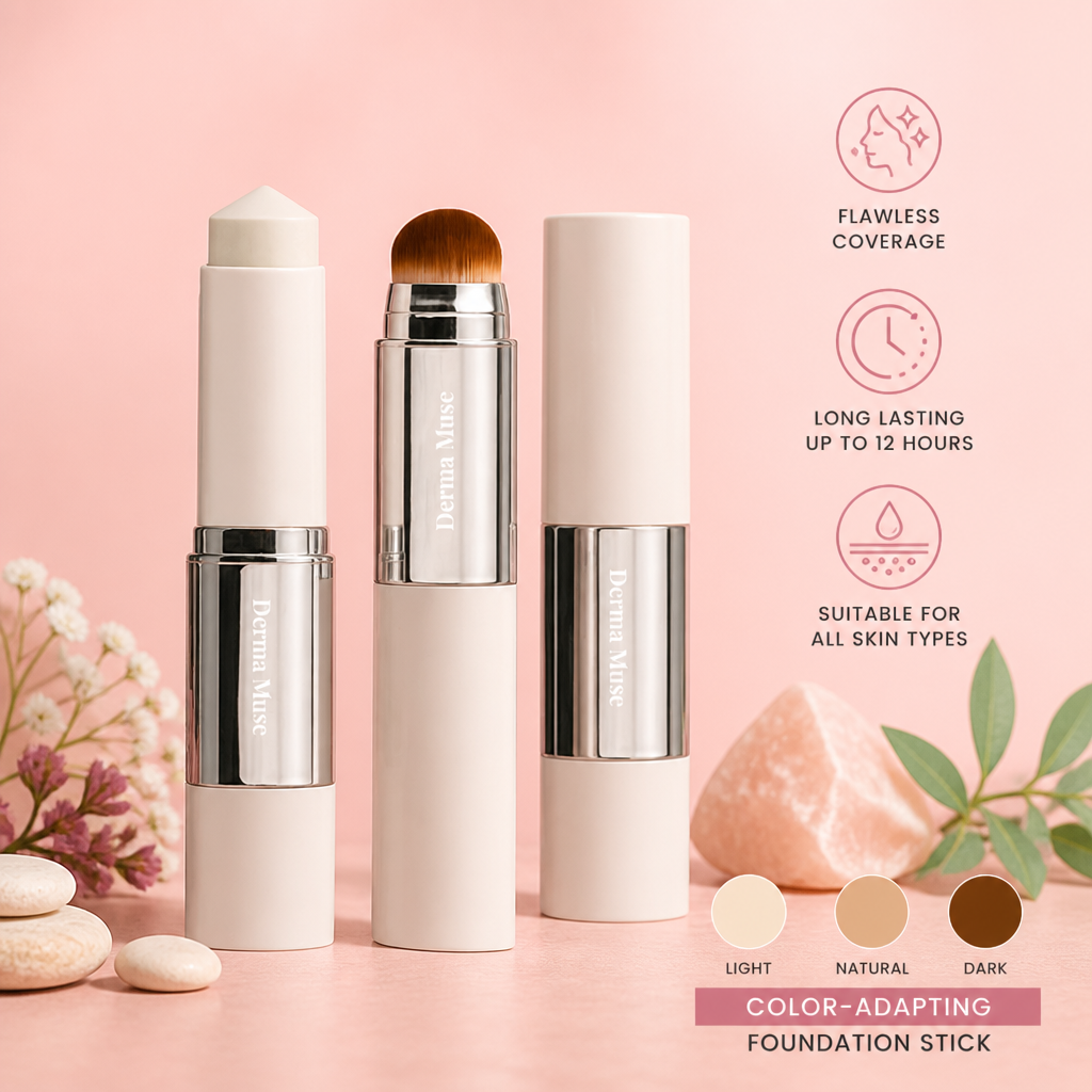 Color-Adapting Foundation Stick