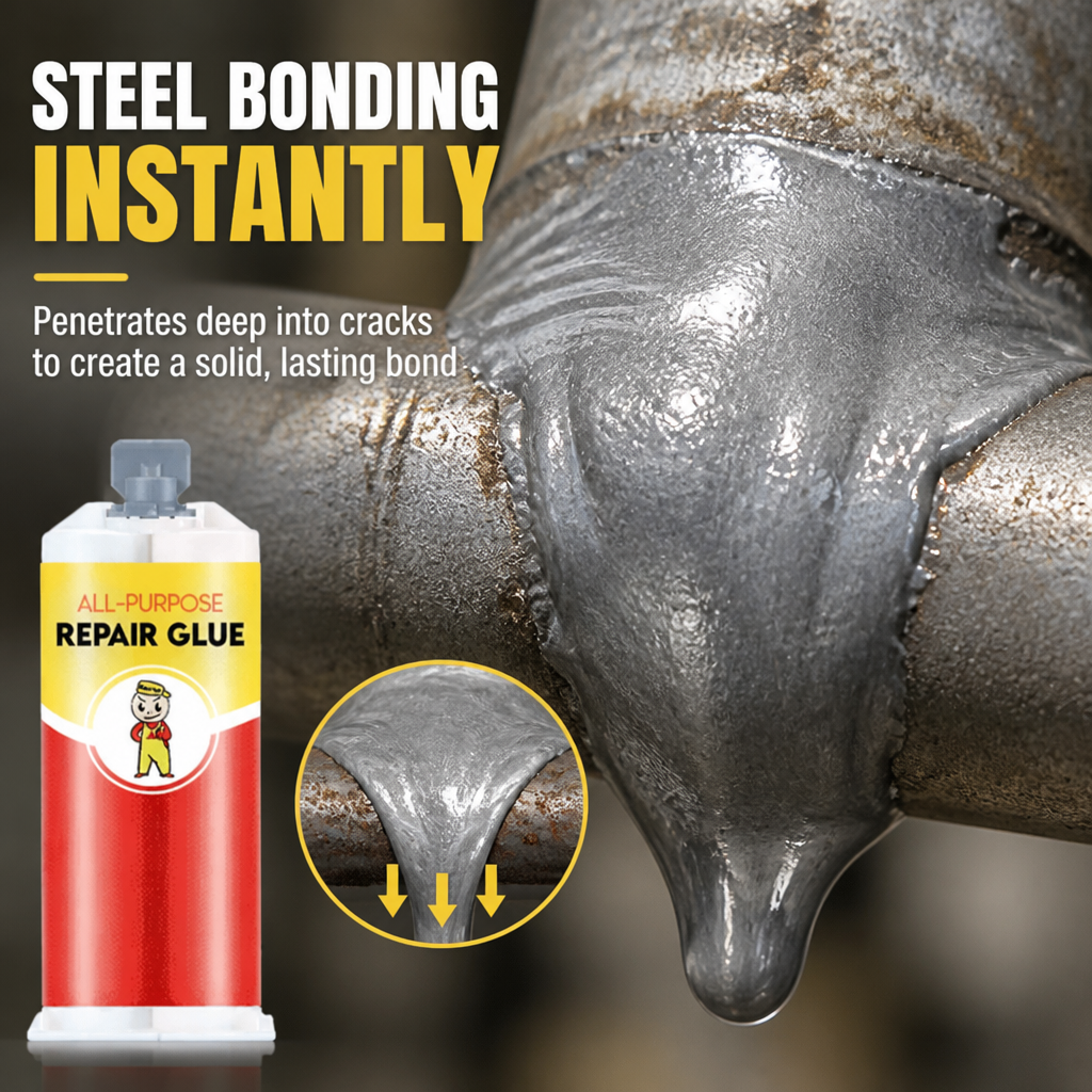SteelBond™ — Bring Broken Metal Back to Life with Instant, Unbreakable Strength