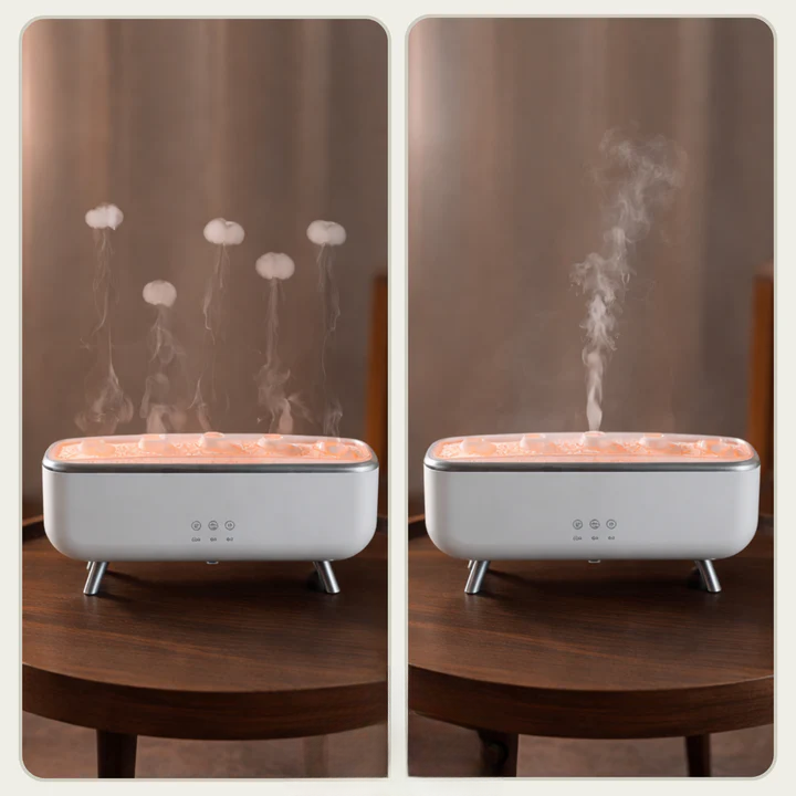 LED Light Aroma Diffuser with Jellyfish Mist Feature
