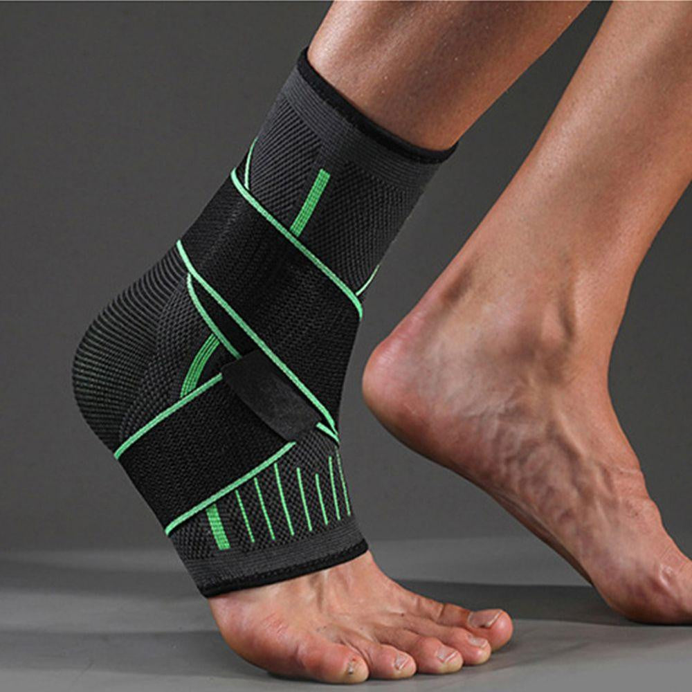 Adjustable Velcro Closure Compression Ankle Support Brace