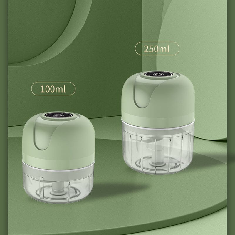 USB Rechargeable Garlic Chopper – Electric Food Processor