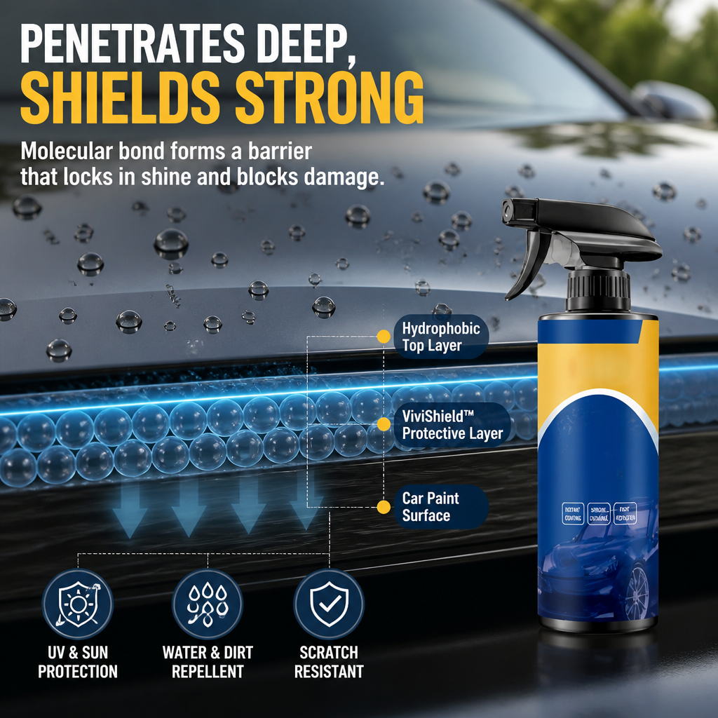 ViviShield™ — Effortless Armor That Keeps Your Car Shining Like New, Mile After Mile