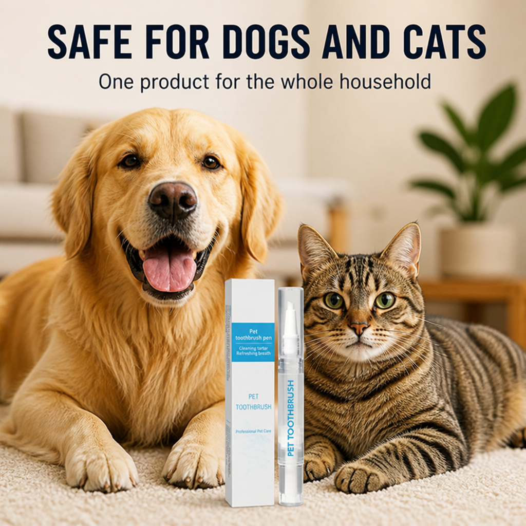 SmilePulse™ — Effortless Daily Care for a Bright Smile and Fresh Breath Your Pet Will Love