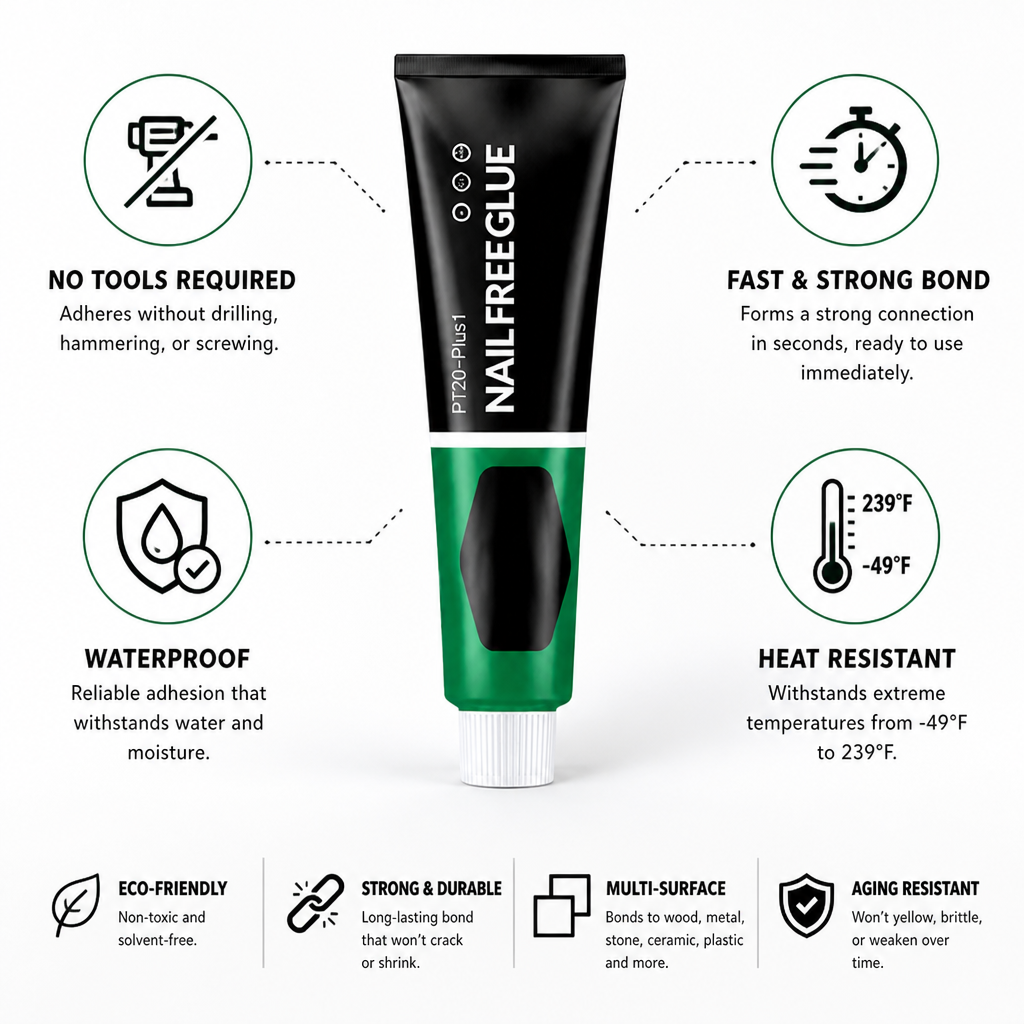 No-Drill Instant Adhesive Sealant