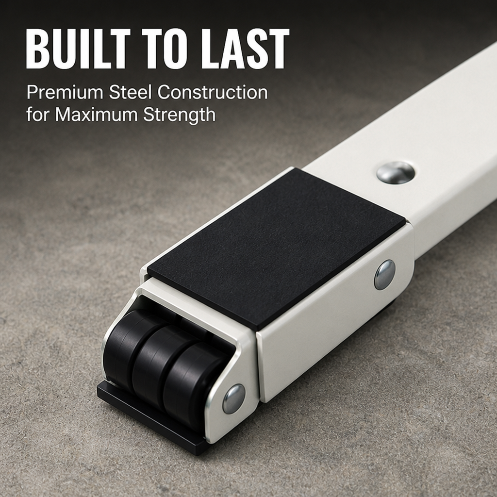 TorqueGlide™ — Move Heavy Appliances Effortlessly Without Back Pain or Floor Damage