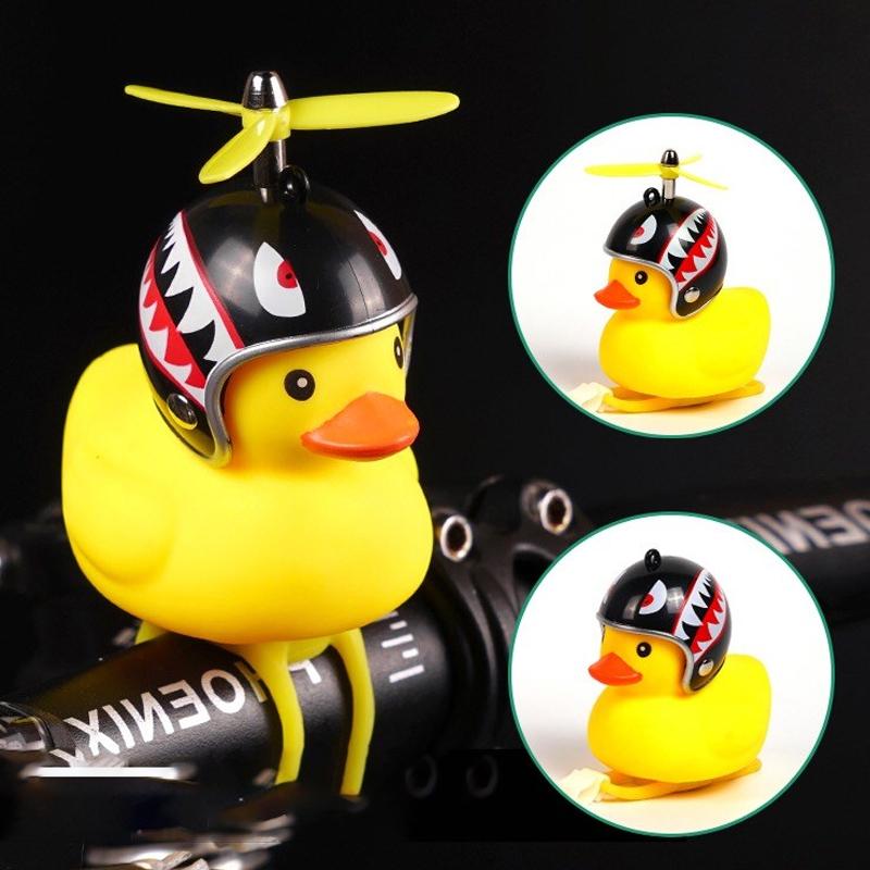 Bicycle Bell with LED Light and Horn - Duck Design