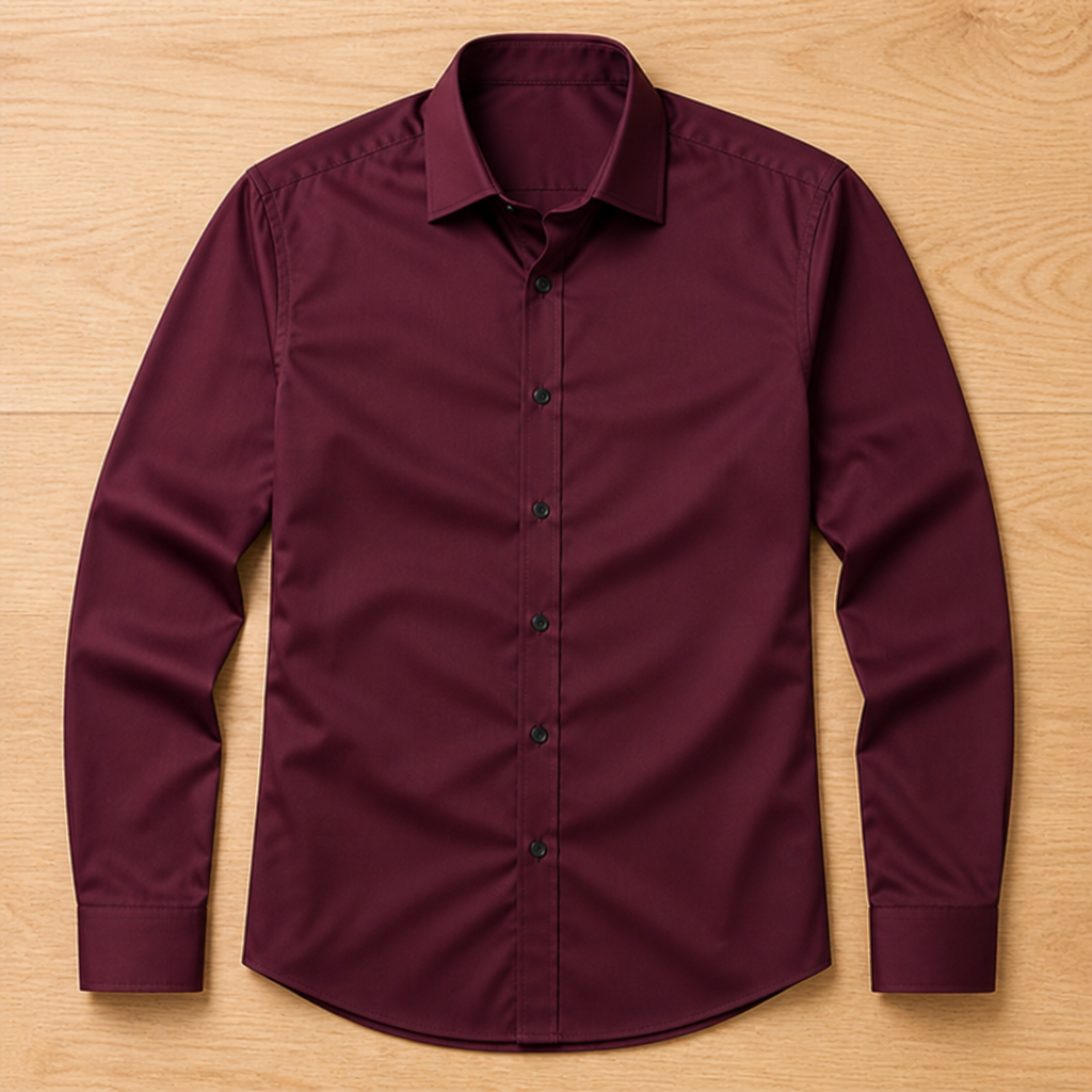 StratoForm™ Men’s Long Sleeve Shirt — Command Every Moment with Effortless Cool and Sharp Confidence