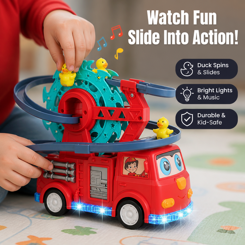 QuackSpark™ Slide Racer — Endless Sensory Fun That Plants Smiles and Boosts Growing Minds