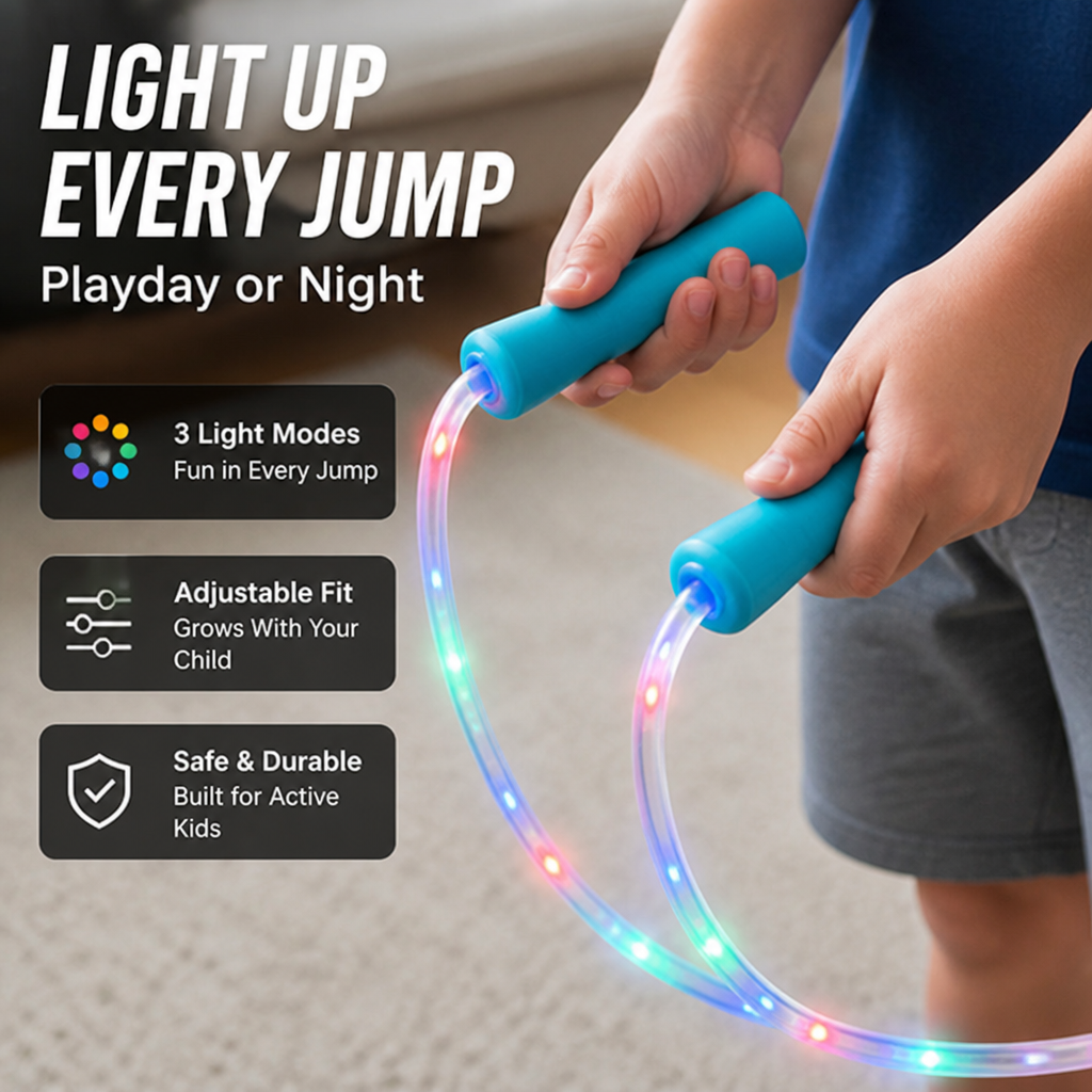 LumaLeap™ — Light Up Every Jump with Joyful Energy and Perfect Fit