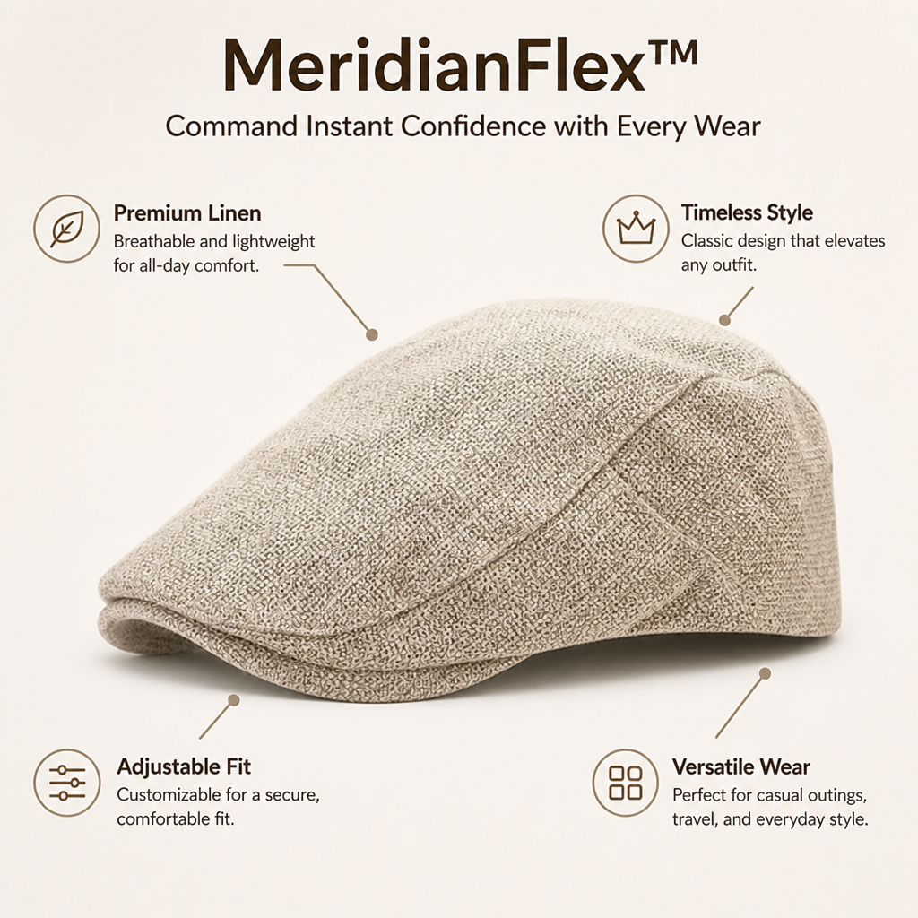 MeridianFlex™ — Command Instant Confidence with Every Wear