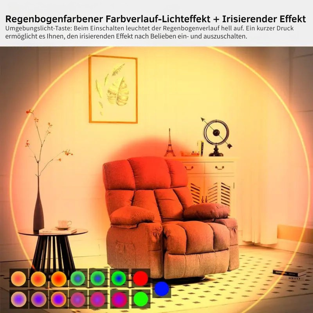Motion Sensor LED Wall Light – Color Changing Feature