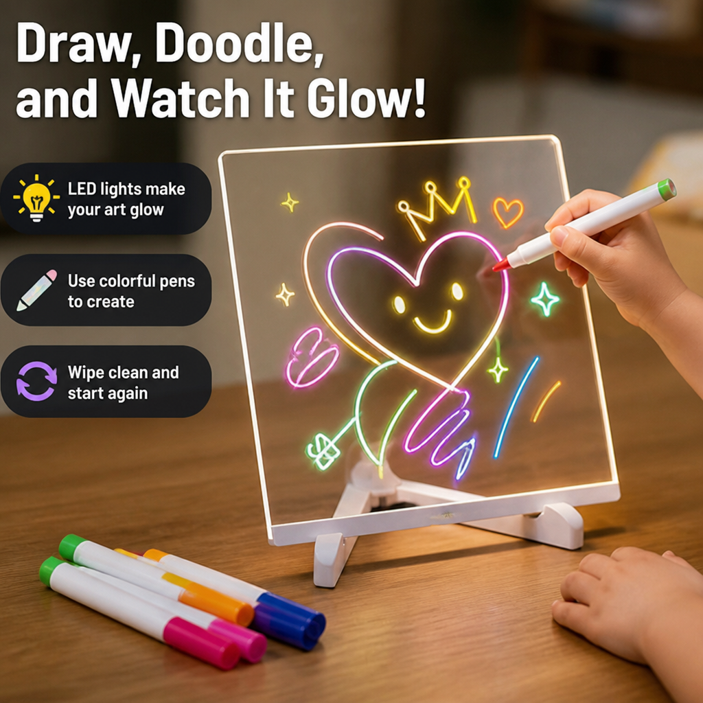 LuminaBright™ — Ignite Your Child’s Confidence and Creativity with Every Glowing Stroke
