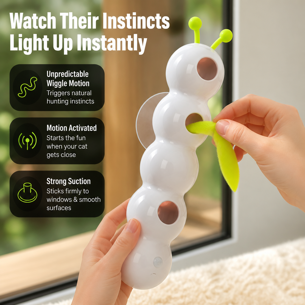 Cat Toy to Stimulate Hunting Instinct and Alleviate Indoor Boredom
