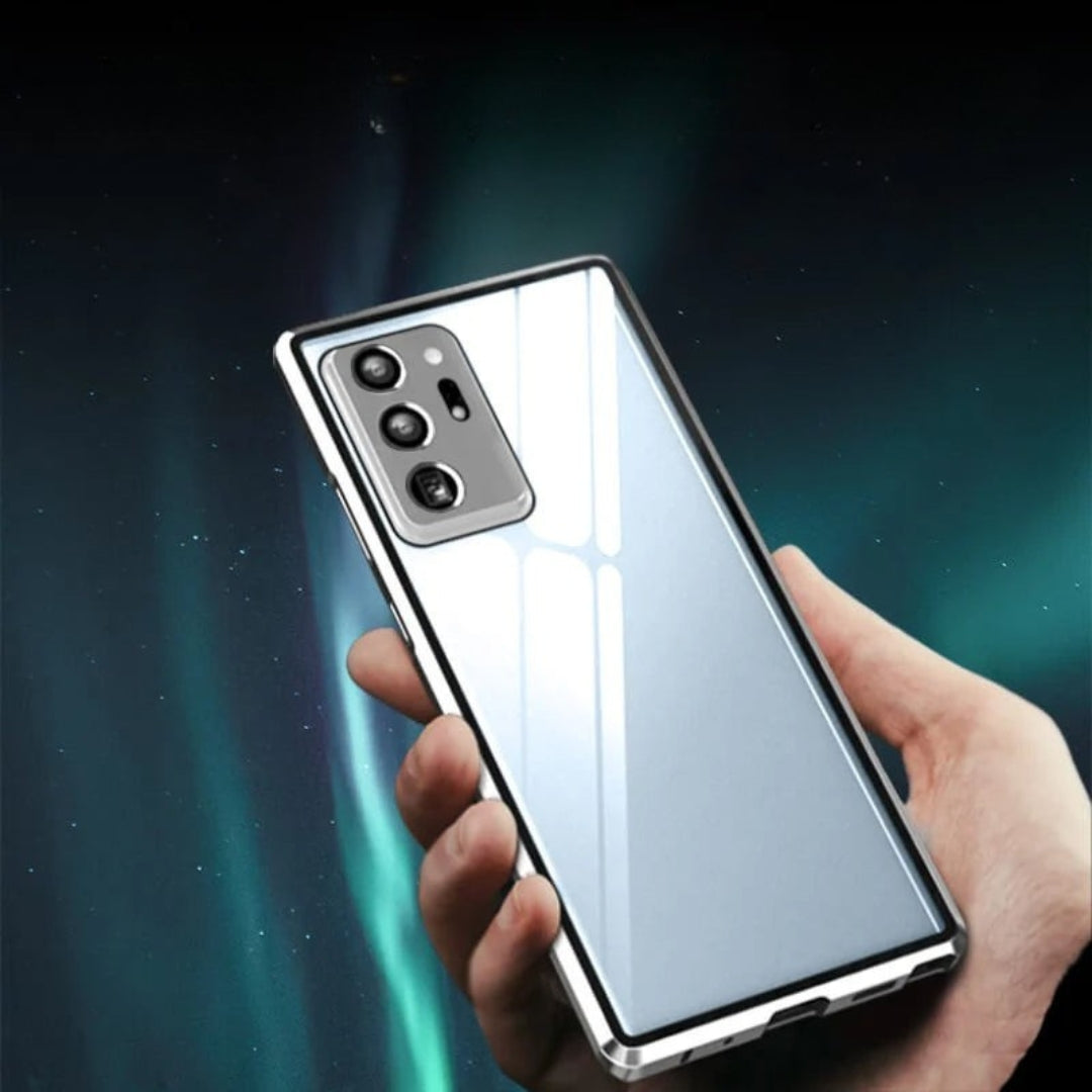 Double Glass Protected Magnetic Phone Case