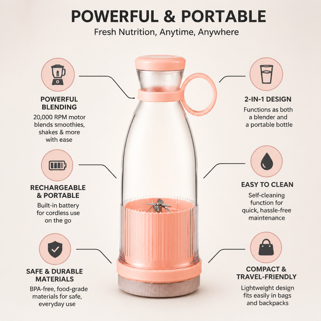 VitaPulse™ — Unleash Fresh, Energizing Nutrition Anytime, Anywhere