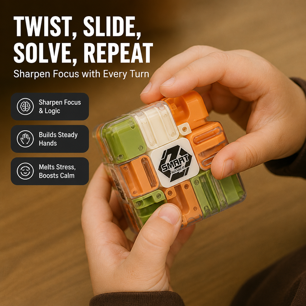 Mindmaze Sphere™ — Unlock Laser Focus and Melt Stress with Every Twist