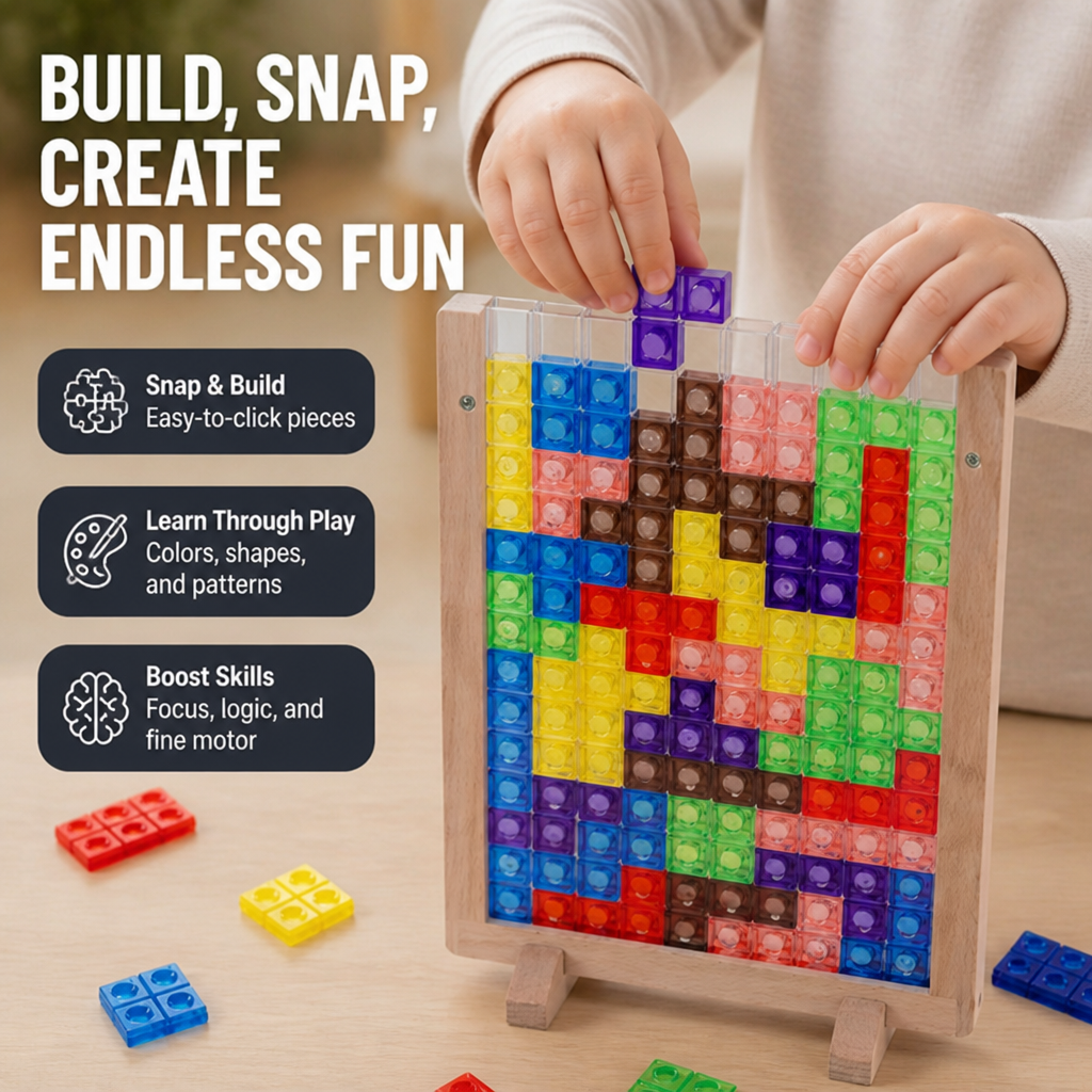BrilliaBlocks™ 3D Puzzle — Ignite Your Child’s Genius and Watch Confidence Soar