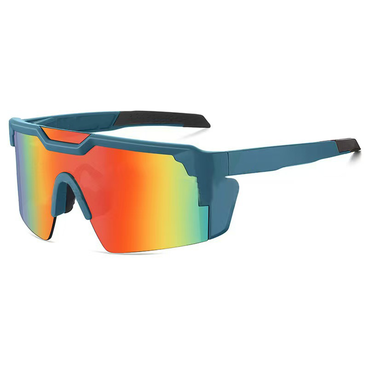 Wraparound Sports Sunglasses with Auto Darkening and UV Protection, Unisex