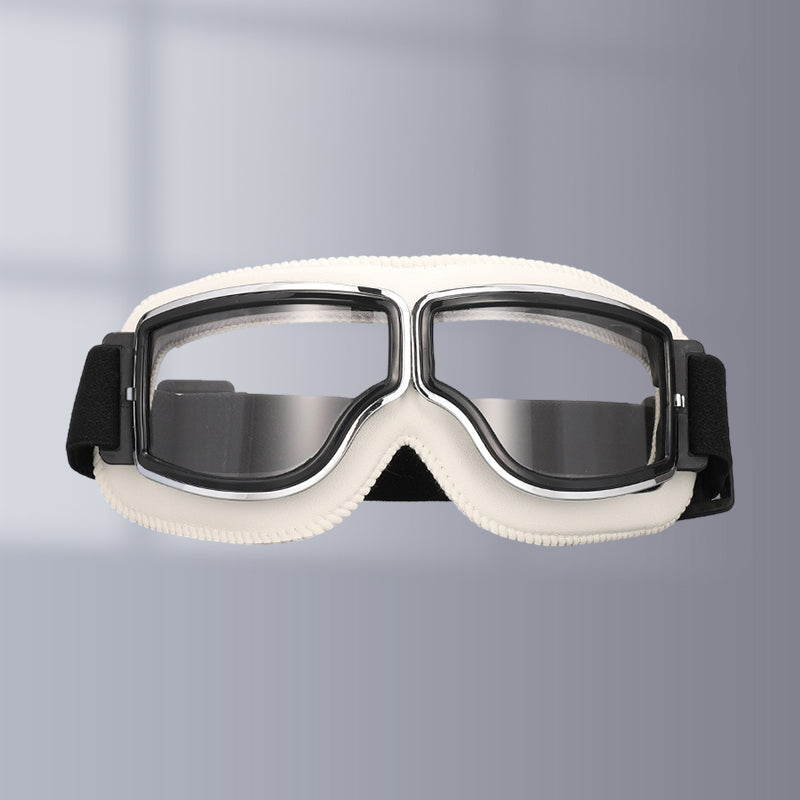 Adjustable Strap Vintage Style Motorcycle Goggles