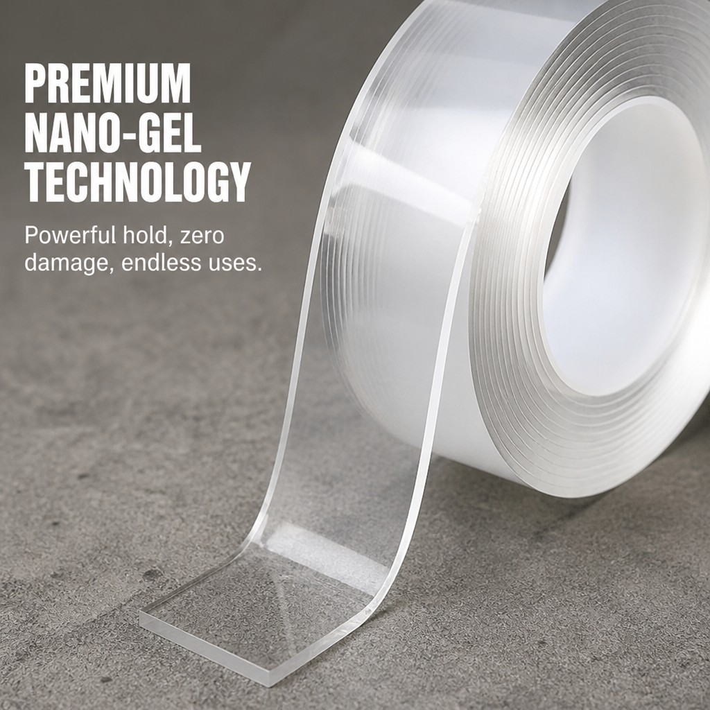 GripMaster™ — Hold Anything Securely Without Damage or Mess