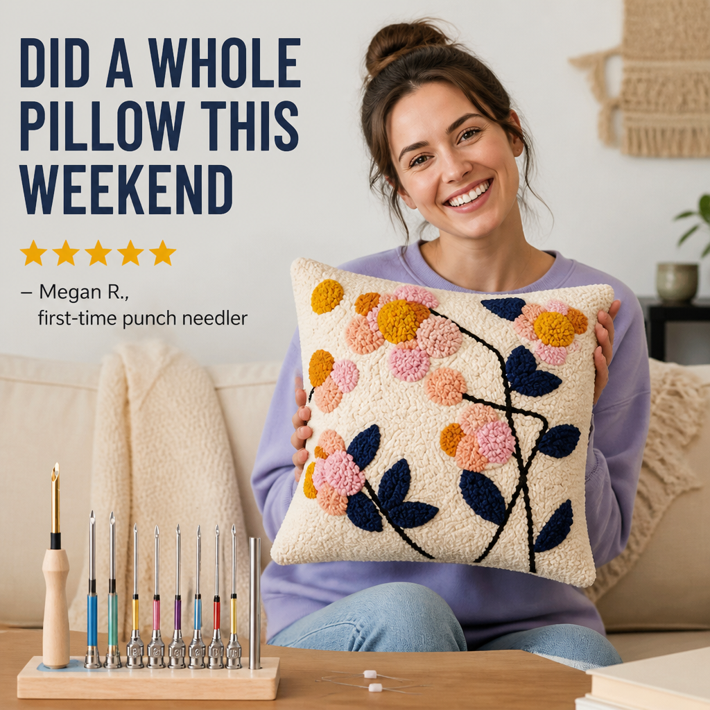 StitchMaster™ — Sew Flawlessly Every Time and Watch Your Creations Come Alive