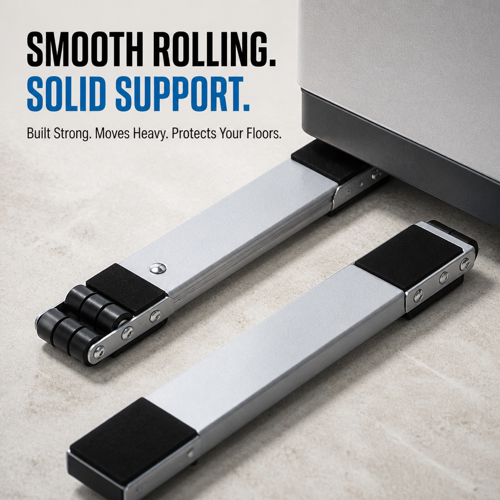 GlideShift™ — Move Heavy Appliances Effortlessly Without Hurting Your Back or Floors