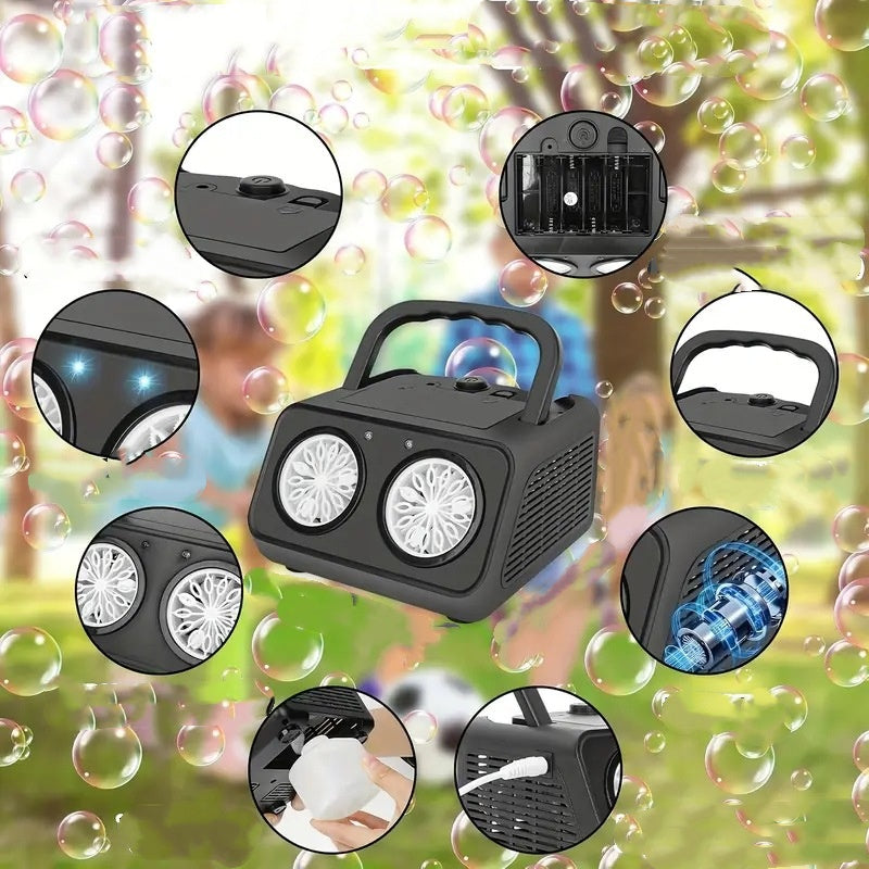 BubbleBliss™ Pro — Instantly Ignite Joy with a Dazzling Flood of Colorful Bubbles