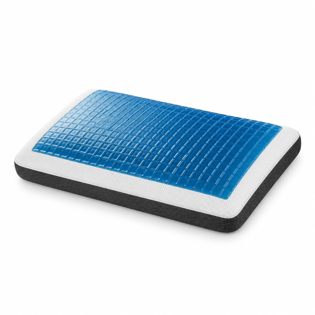 Ergonomic Gel Cooling Contoured Pillow