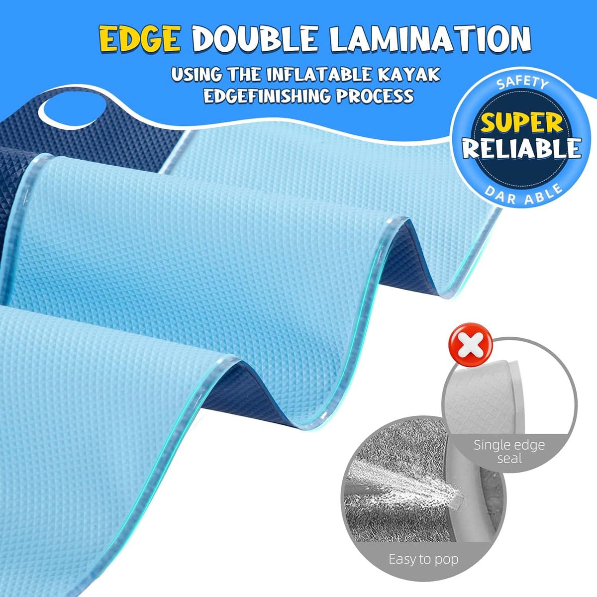Large Inflatable Splash Mat for Water Play & Dog Cooling in the Backyard