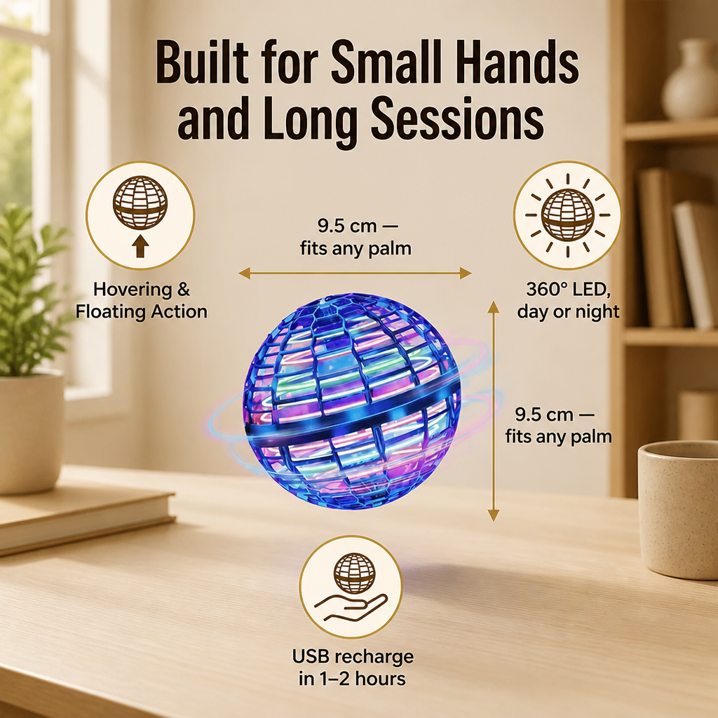 LumaSphere™ — Float, Slide, and Grab the Ball That Captivates Kids Instantly