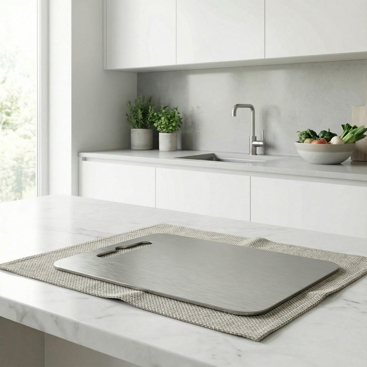 Titanium Coated Cutting Board – Durable, Non-Porous & Easy to Clean