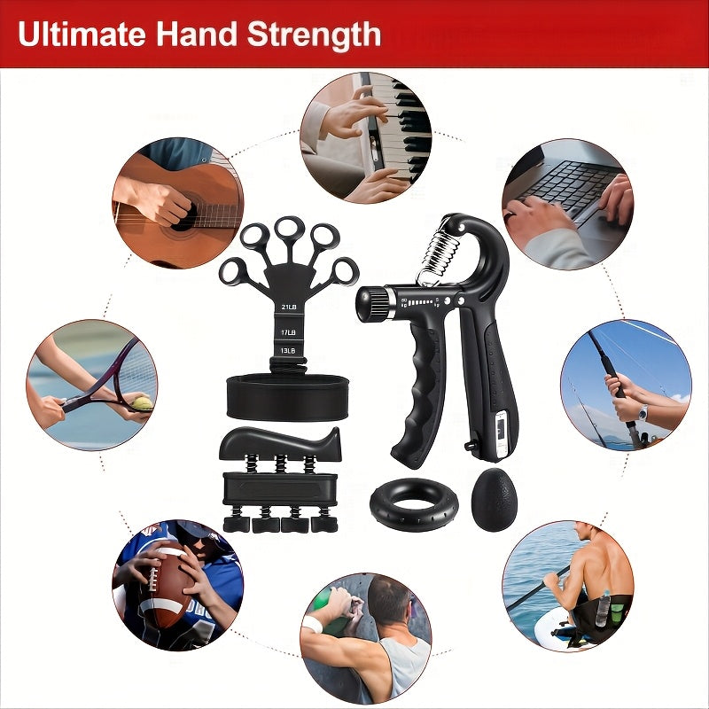 PowerGrip Pro – Ultimate Hand Strength Training Kit