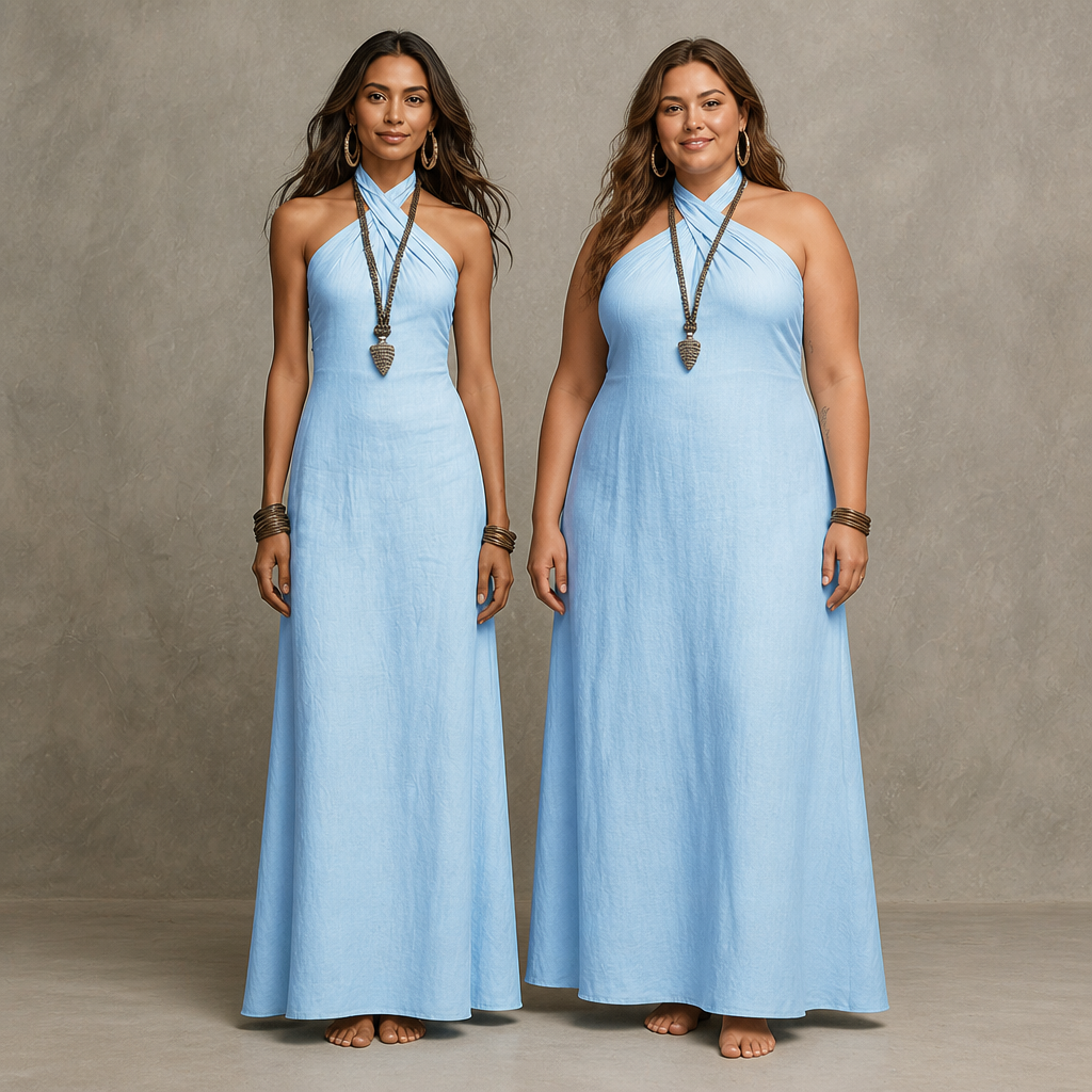 LumaSera™ Linen Dress — Stay Cool and Radiate Effortless Elegance All Day Long