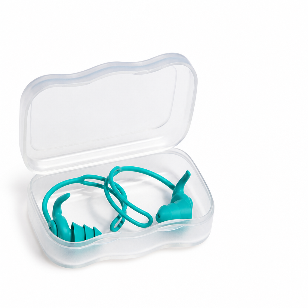 Waterproof Noise-Reducing Silicone Swimming Ear Plugs