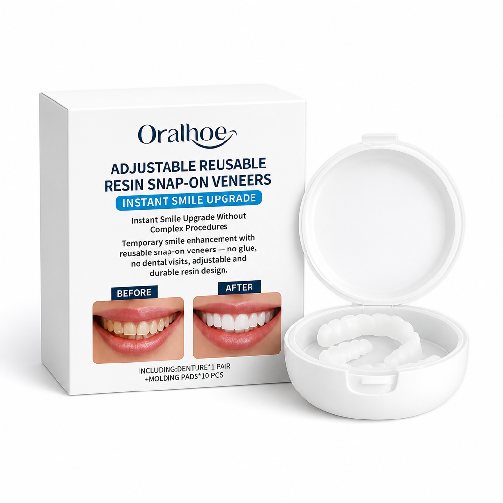 Adjustable Reusable Resin Snap-On Veneers