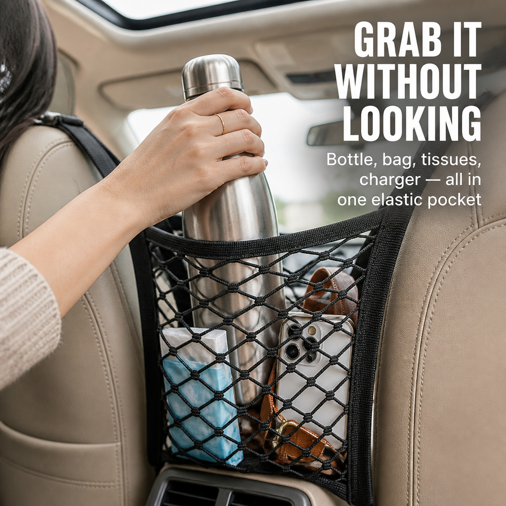 ShieldBarrier™ — Prevent Pets and Kids From Climbing Up Front While Driving