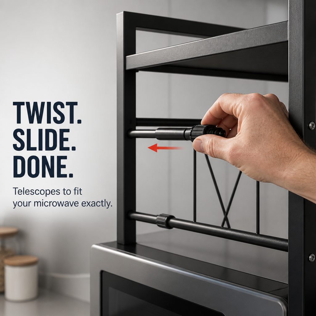 VersaLift™ Expandable Appliance Rack — Unlock Effortless Kitchen Space and Zero Clutter Chaos