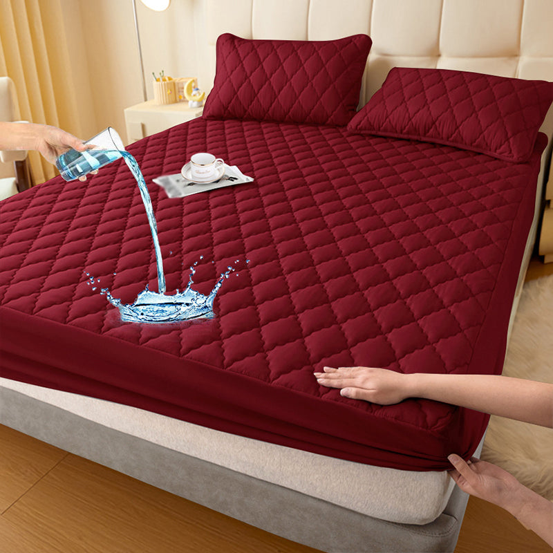 VelumiGuard™ Mattress Protector Set — Wrap Your Bed in Cloud-Like Softness and Rock-Solid, Worry-Free Shielding