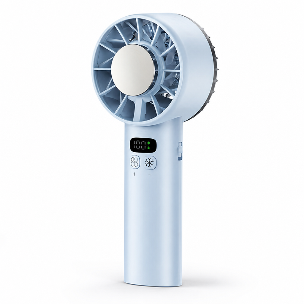 5200mAh Rechargeable 3-In-1 Mist Handheld Fan