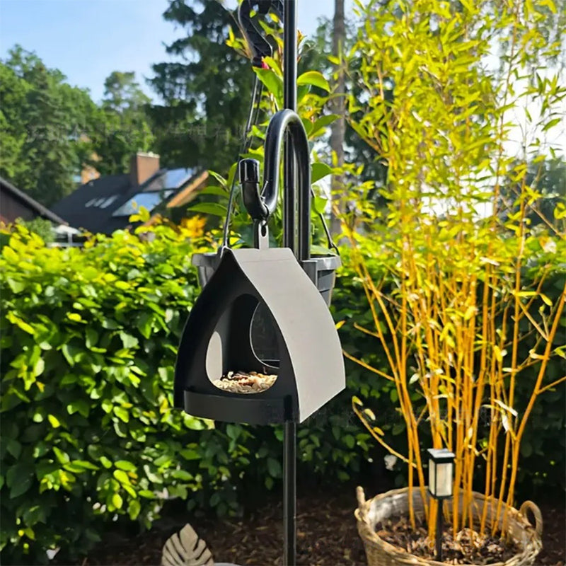 Hanging Bird Feeder House – Keeps Feed Dry in All Weather Conditions