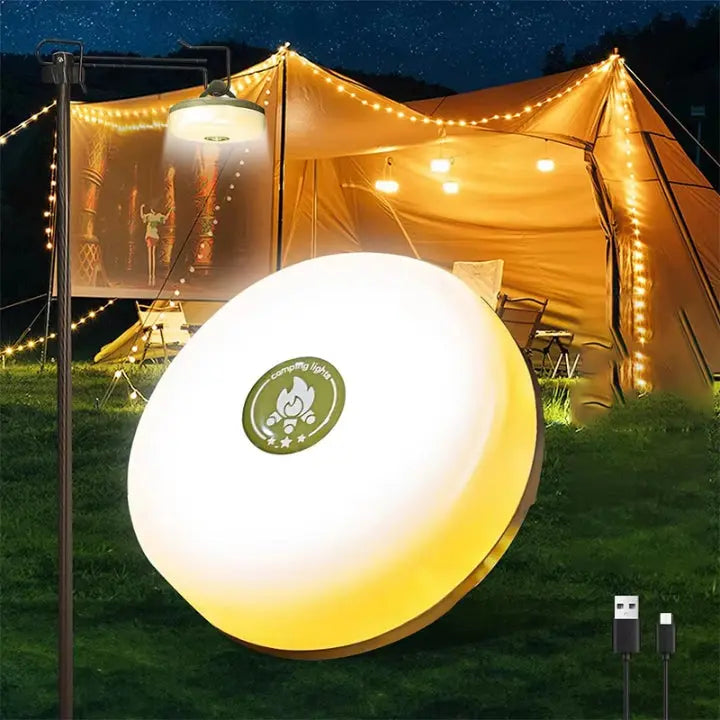 Multipurpose Camping Lantern – 4 Functions for Light, Power, Comfort