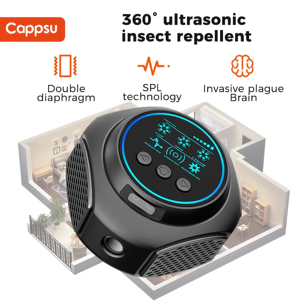 360° Ultrasonic Pest Control Device for Home and Attic