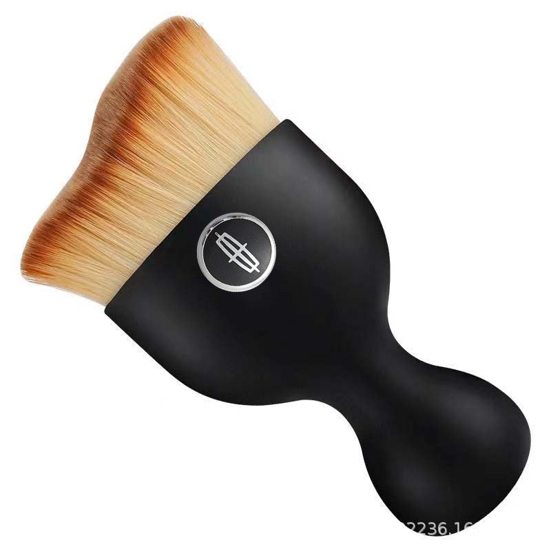 Set of 2 Soft Bristle Brushes for Car Interior Cleaning