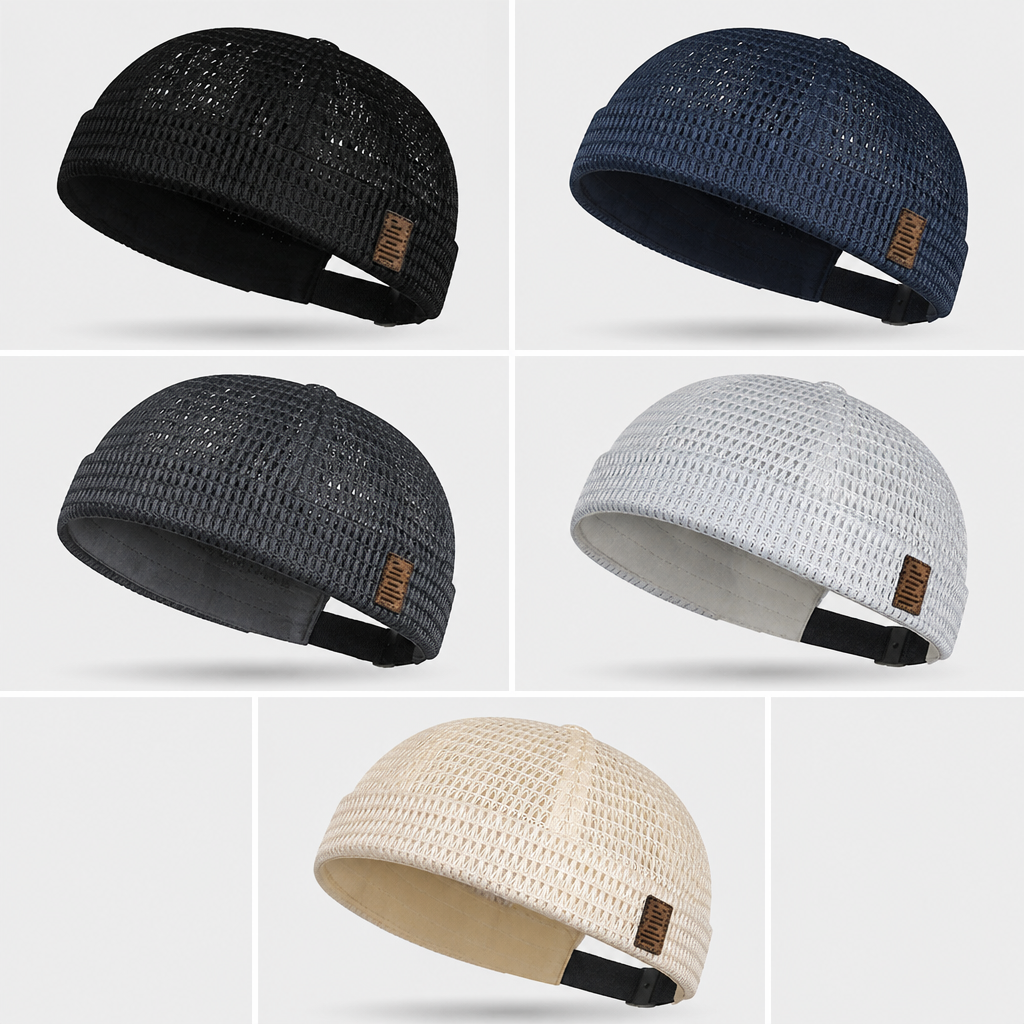 UrbanSilk™ – Lightweight Mesh Brimless Summer Hat