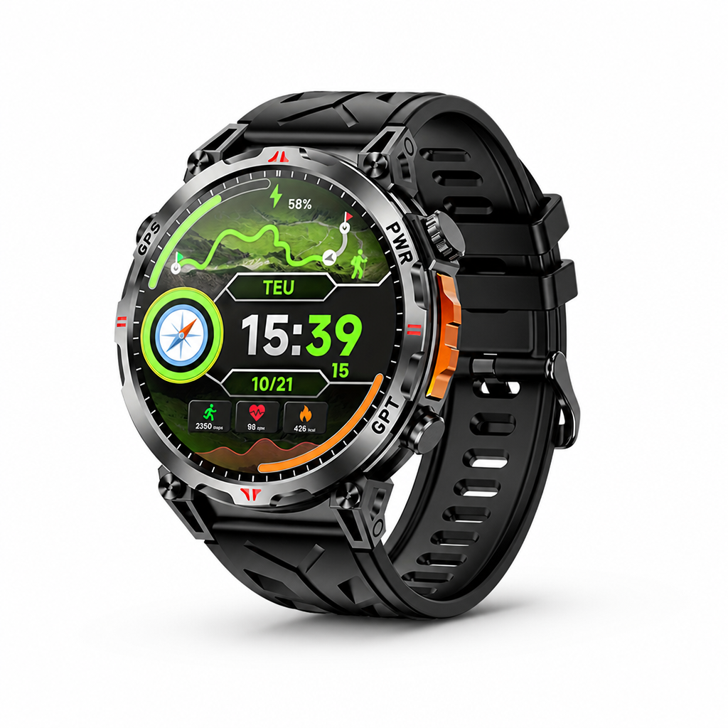 1.43-Inch AMOLED GPS Smartwatch