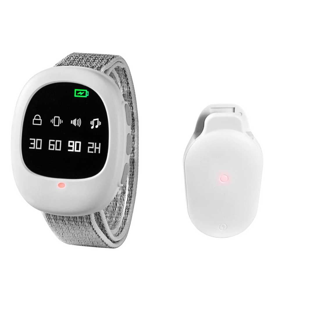 Children's Bedwetting Alarm System with Wireless Sensor and Remote