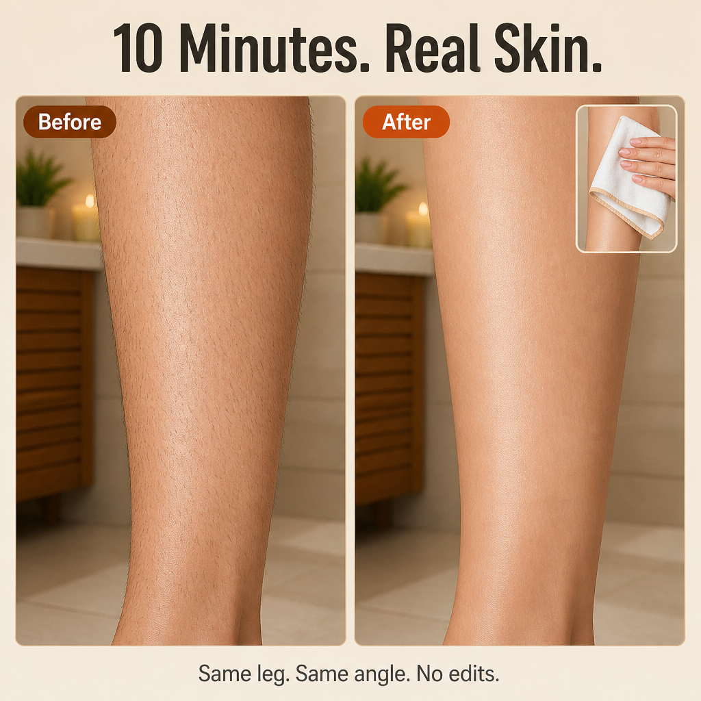 Silkifique™ — Melt Stubble Away in 10 Minutes Without Burns or That Drugstore Scent