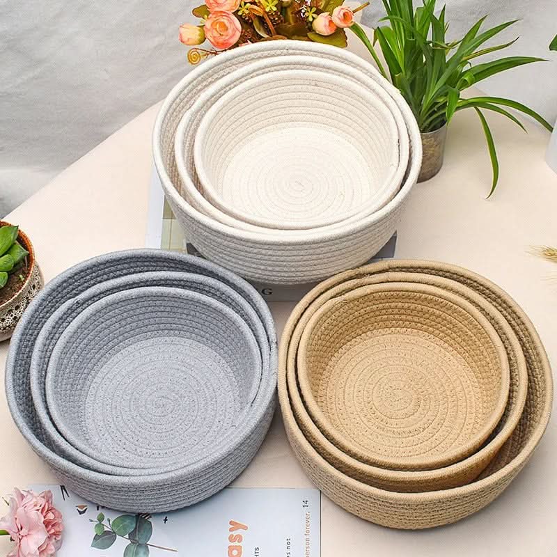 Organizer Basket for Storage – Soft Nest Design