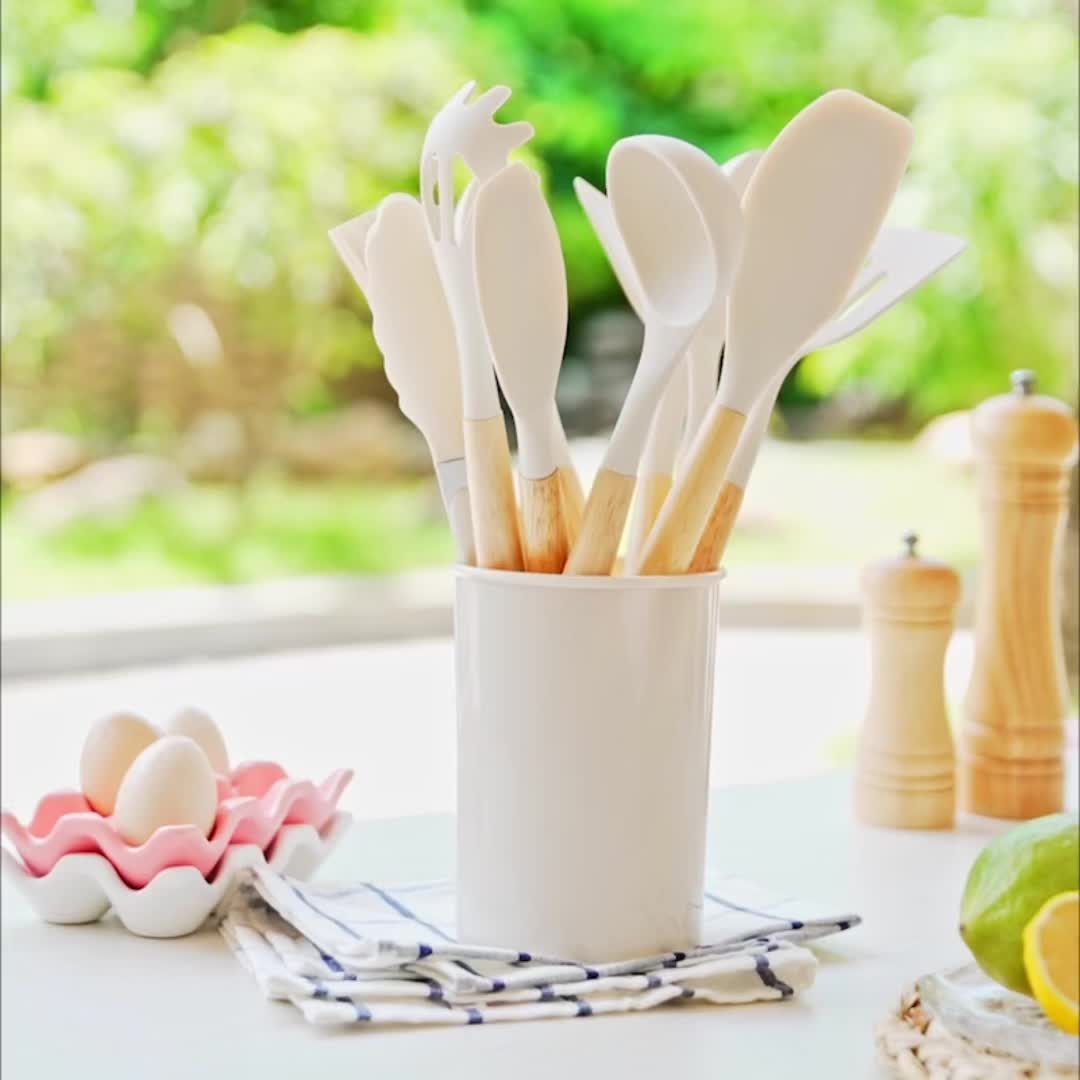 Complete 12-Piece Silicone Utensil Collection | Durable & Easy Clean